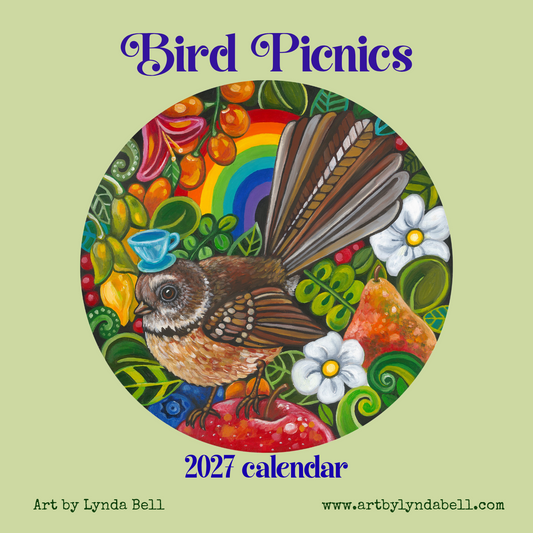 Bird Picnics - 2027 Calendar (preorder)