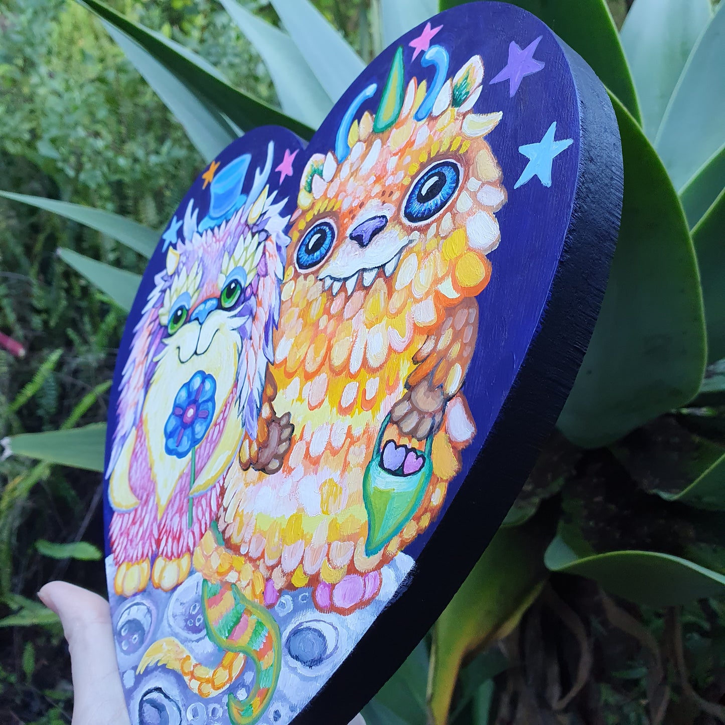 Moon Date - original painting