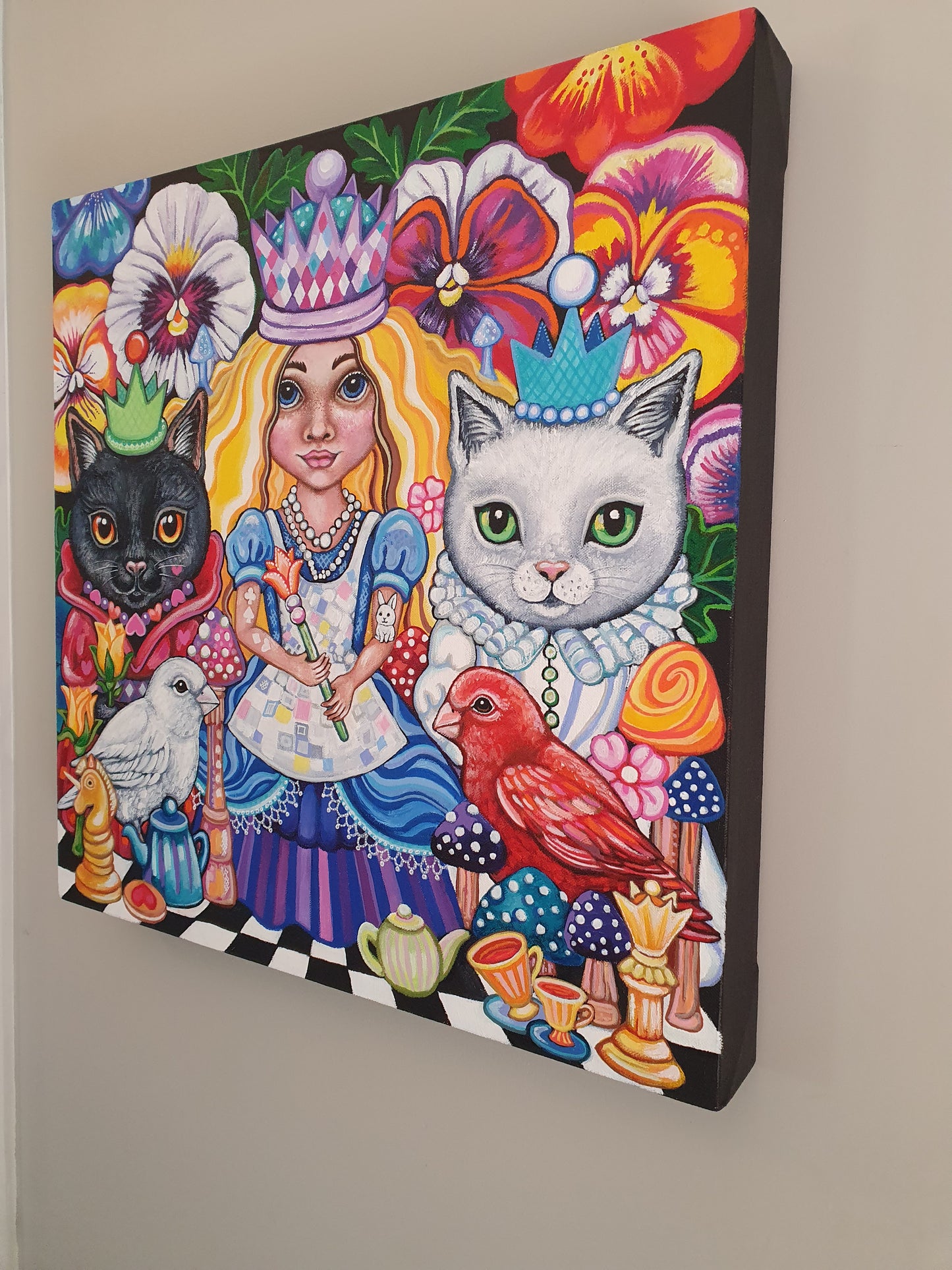 A Queenly Dream - original painting (shipped from the USA)