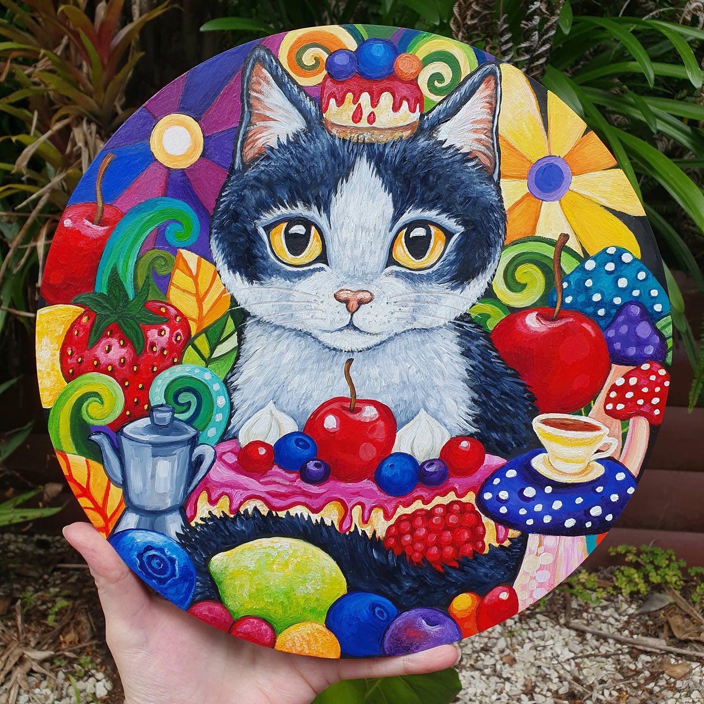 Cheesecake - original painting