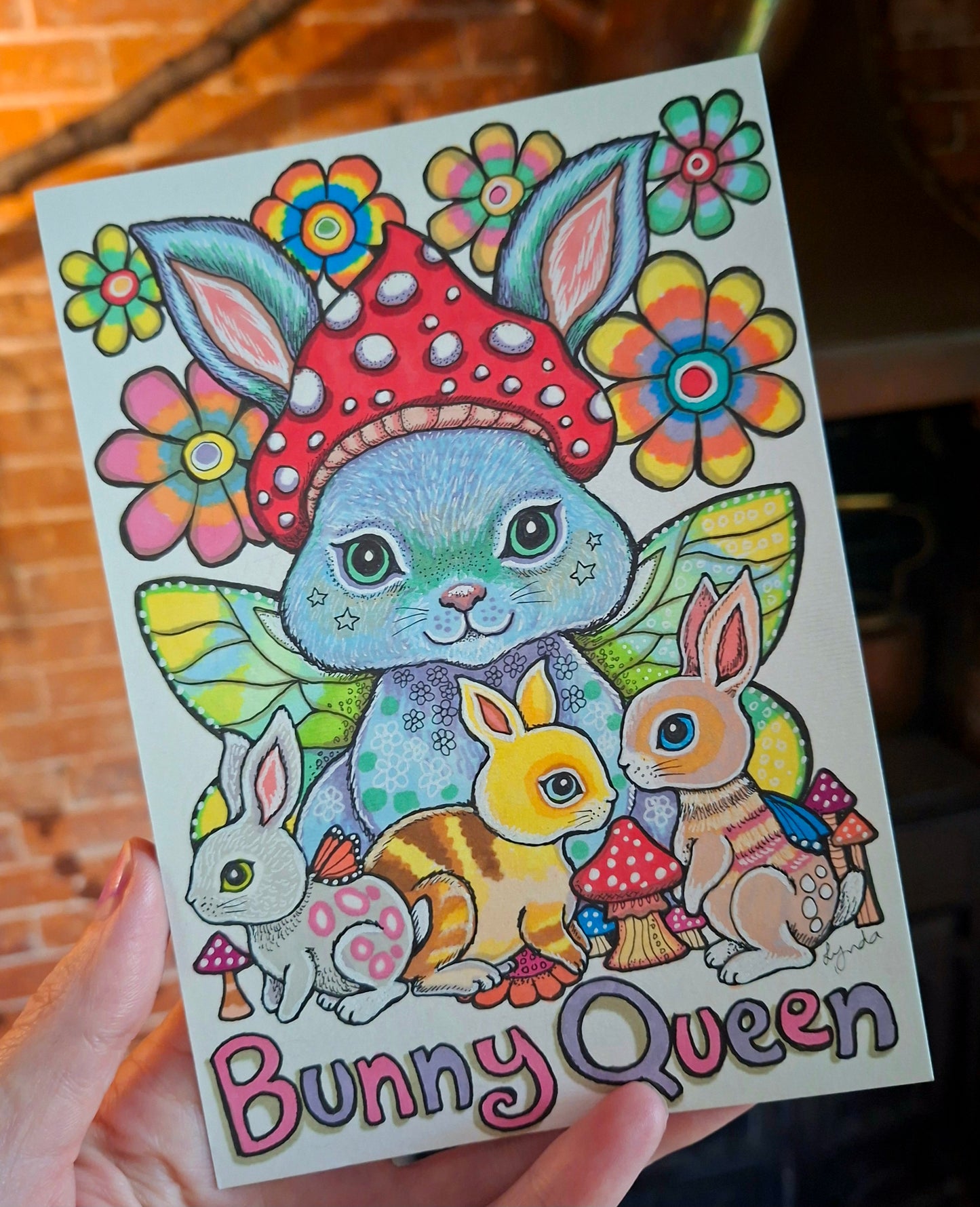 Bunny Queen - Original Illustration