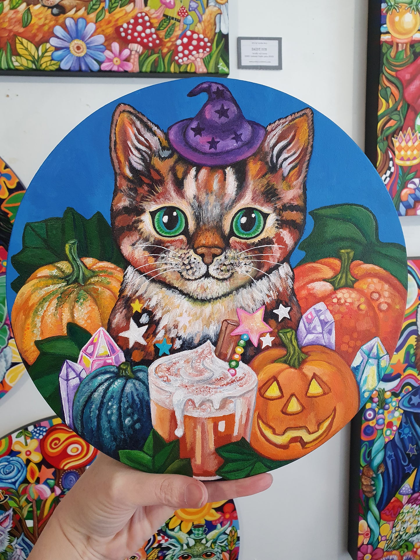 Pumpkin Spice Latte - original painting