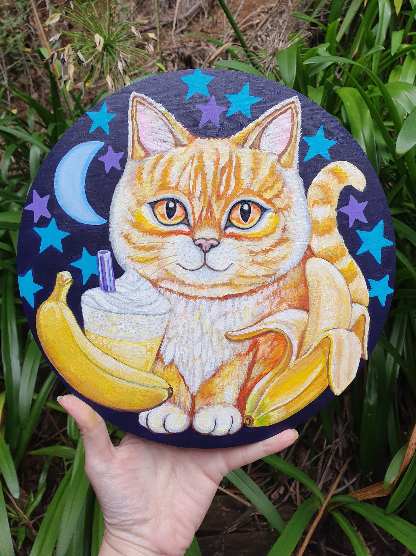 Banana Milkshake - original painting