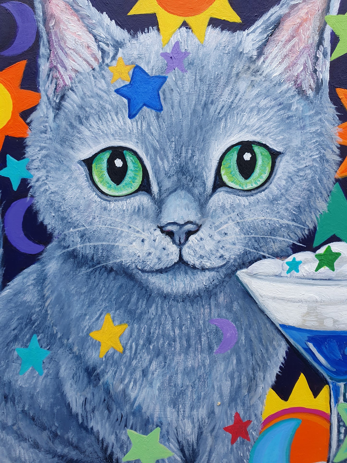 Blue Russian - original painting