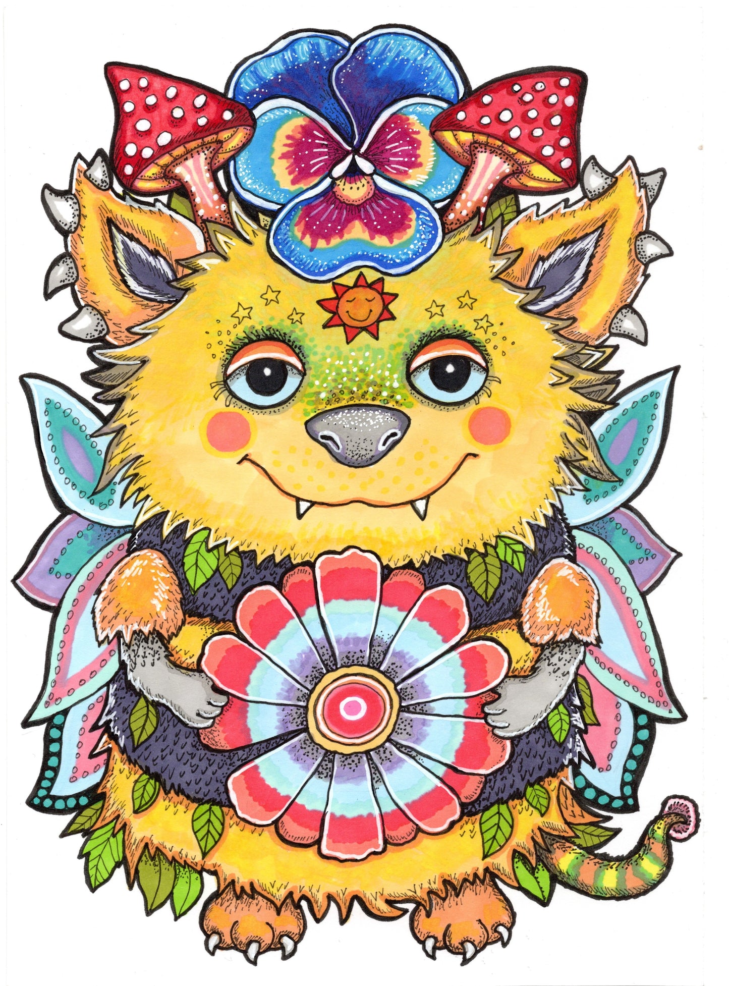 Buzzkin - Original Illustration