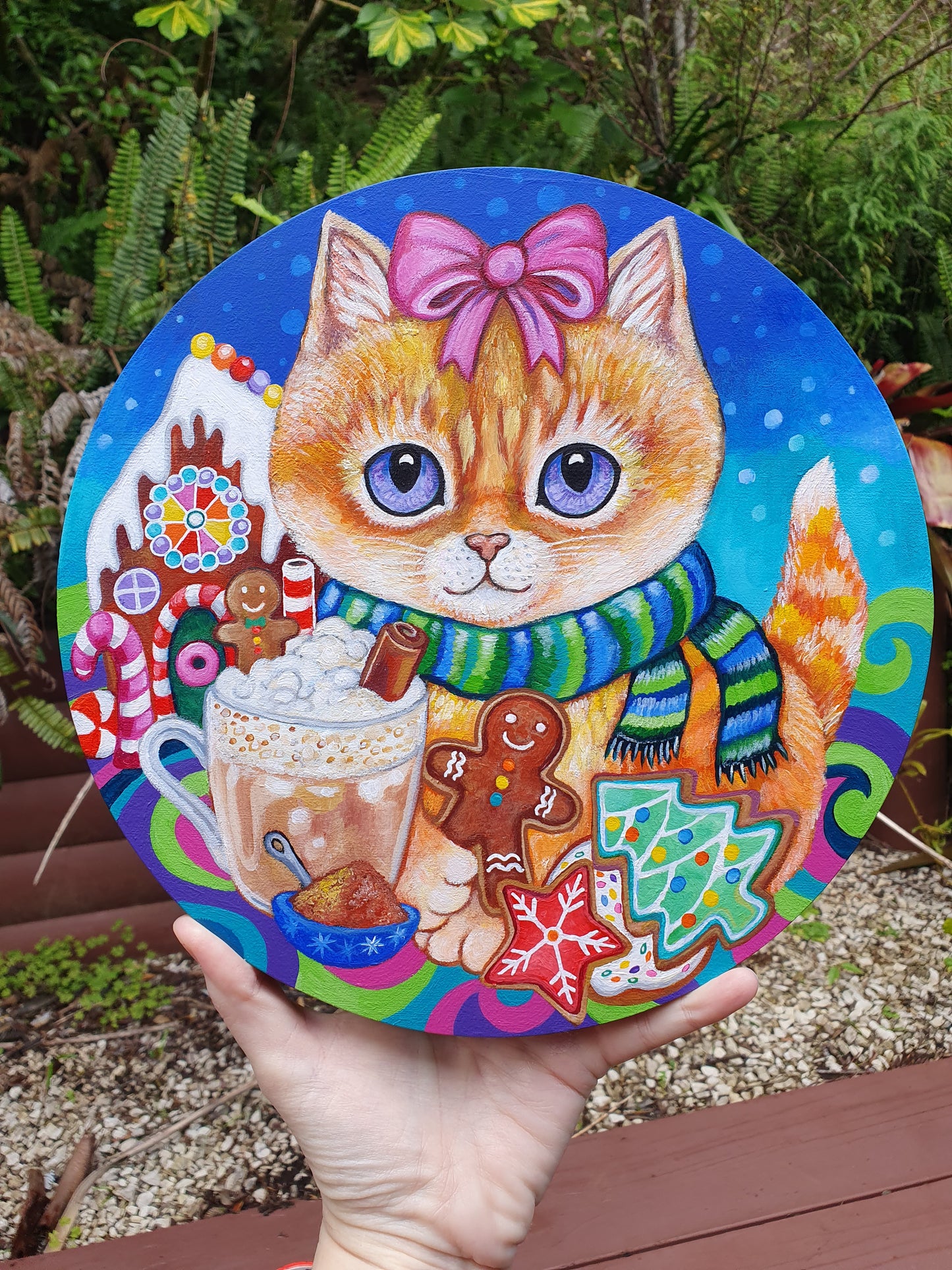 Gingerbread Latte - original painting